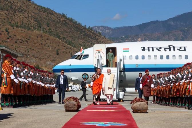 PM Modi receives warm welcome in Bhutan as he starts 2-day visit
