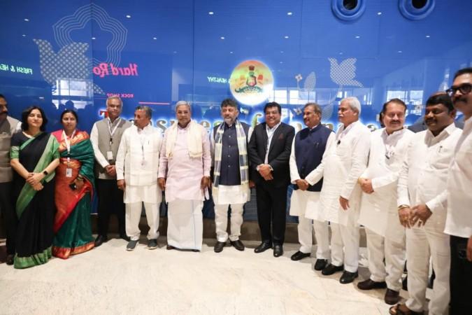CM Siddaramaiah inaugurates 'Kalaloka' store at Bengaluru Airport to showcase GI products