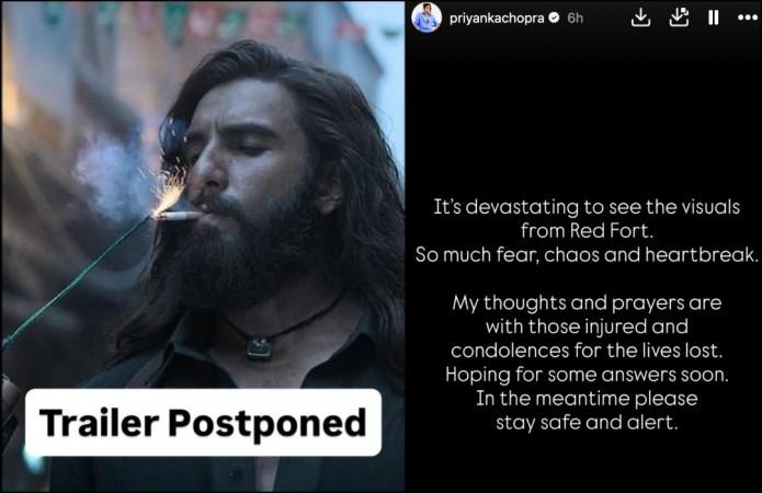 Delhi blast 2025: 'Dhurandhar' trailer launch postponed; Sidharth Malhotra, Aamir Khan, Ranveer Singh condemn attack, Priyanka Chopra says 'hoping for answers soon'