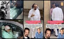 Amitabh Bachchan drives, wades through sea of paparazzi to meet Dharmendra; Akbar Khan denied entry at Dharmendra's house; fans furious