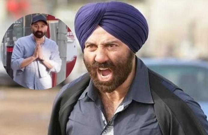 Sunny Deol angry at paps Sunny Deol angry at paps