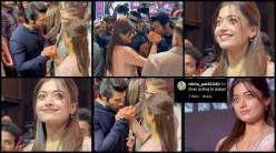 The Girlfriend event: Vijay Deverakonda kisses fiancée Rashmika Mandanna's hand; she gets teary-eyed, fans call it 'cringe overacting'