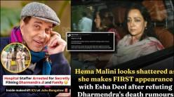 Breach Candy hospital staff who secretly filmed & leaked Dharmendra's video arrested; Mumbai Police disperse paparazzi outside his residence