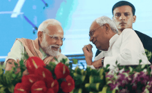 Riding on good governance, welfare schemes, a 'double-engine' govt chugs towards another victory in Bihar