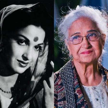 Kamini Kaushal cremation: Pet dogs bid emotional farewell; son in tears during last rites in Mumbai [Unseen photos]