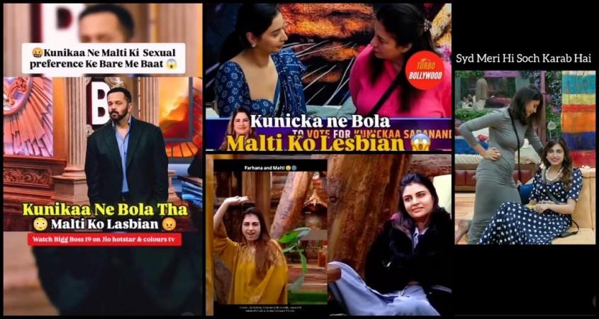 'Malti is lesbian': Rohit Shetty slams Kunickaa for questioning sexual preference; Farhanna adds, 'Malti is lesbian': Rohit Shetty slams Kunickaa for questioning sexual preference; Farhanna adds,