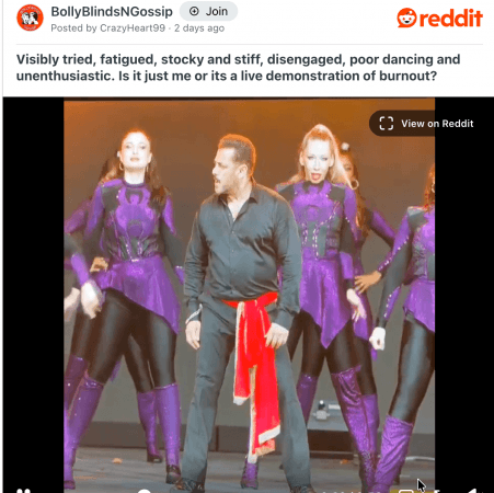 Salman Khan caught smoking; fans call his fitness 'photoshopped' after Dabangg Tour videos show him with a belly Salman Khan caught smoking; fans call his fitness 'photoshopped' after Dabangg Tour videos show him with a belly