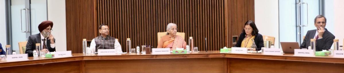 Pre-Budget consultations: FM Sitharaman meets market experts, startups Pre-Budget consultations: FM Sitharaman meets market experts, startups