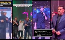 SRK-Salman Khan hug, duo dance to 'O Oh Jaane Jaana' at private wedding; fans ask, 'Who's so rich to afford them?'