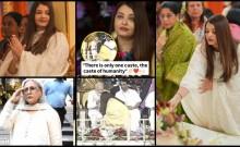 Aishwarya Rai touches PM Modi's feet, speaks on humanity and caste; internet asks how her MIL Jaya Bachchan will react