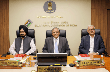 Election Commission debunks vote-voter mismatch theory in Bihar polls Election Commission debunks vote-voter mismatch theory in Bihar polls