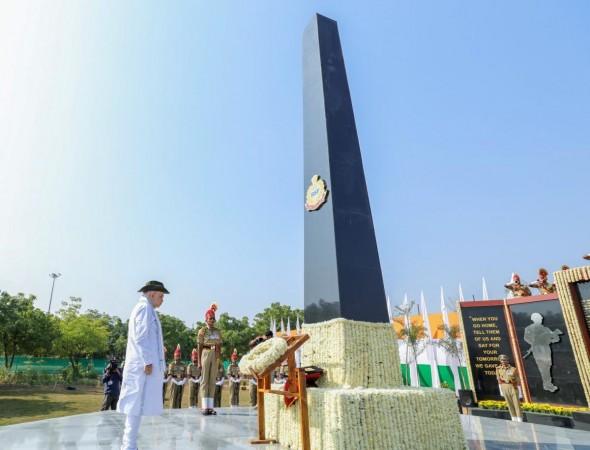 Kachchh: Amit Shah Pays Tribute on BSF's 61st Raising Day