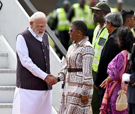 PM Modi arrives in South Africa's Johannesburg for G20 Leaders' Summit PM Modi arrives in South Africa's Johannesburg for G20 Leaders' Summit