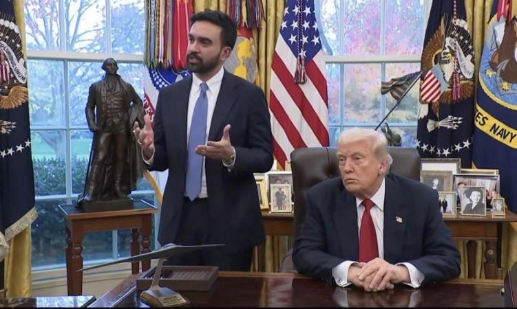 Reporter Asks Mamdani If Trump Is a Fascist; Trump Quips, 'Just Say Yes… I Don't Mind'