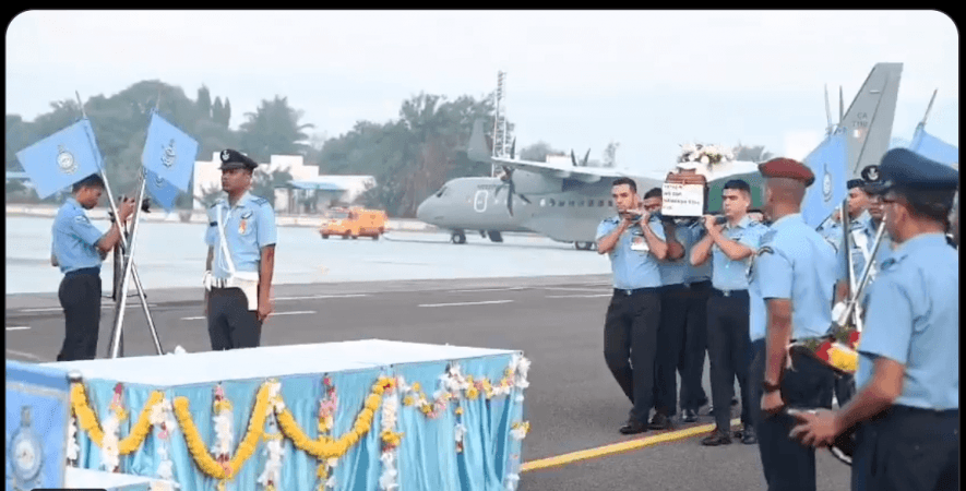 Tejas pilot's body brought to Coimbatore; IAF personnel pay tearful tribute IANS