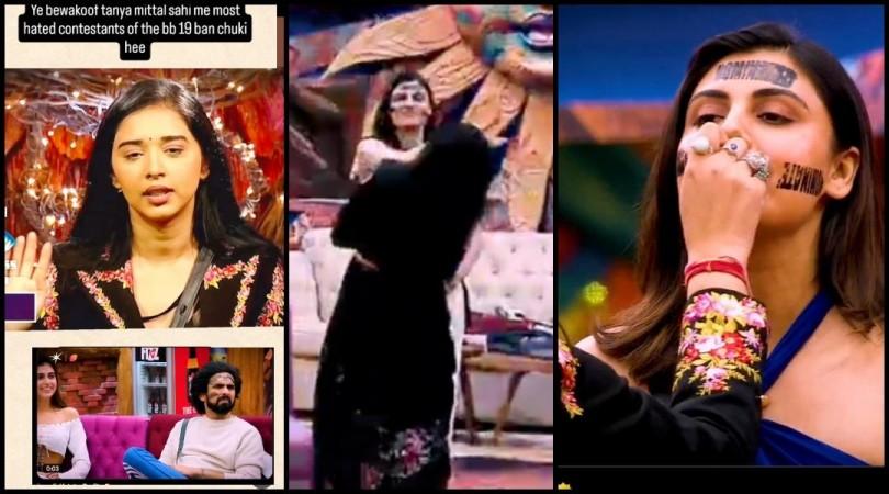 Malti Chahar slaps Tanya Mittal for pressing 'nominated' stamp on her mouth; Amaal calls Tanya 'badtameez'