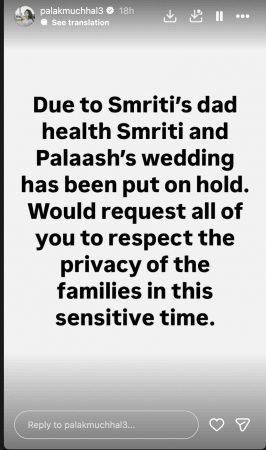 Did Palaash Muchhal cheat on Smriti Mandhana? Cricketer deletes pre-wedding photos after family postpones wedding
