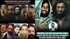 Aditya Dhar clarifies Dhurandhar is not based on Major Mohit Sharma; look at film's real-life characters and onscreen depictions