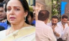 Hema Malini, Sunny Deol, Bobby Deol