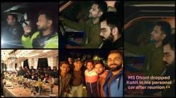Million-dollar picture: MS Dhoni drives Virat Kohli back to team hotel after reunion at his Ranchi residence; Rishabh Pant and Ruturaj Gaikwad join for dinner