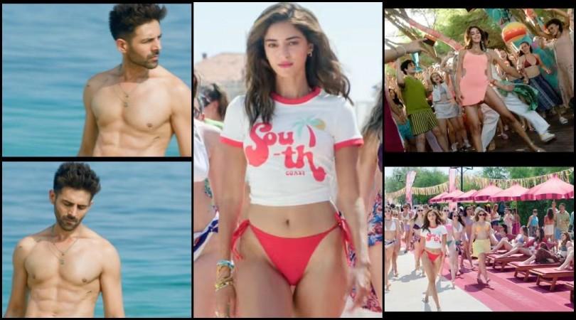 Kartik Aaryan copies Akshay Kumar, Ananya Panday blends with background dancers in title track of Tu Meri Main Tera Main Tera Tu [Reactions]