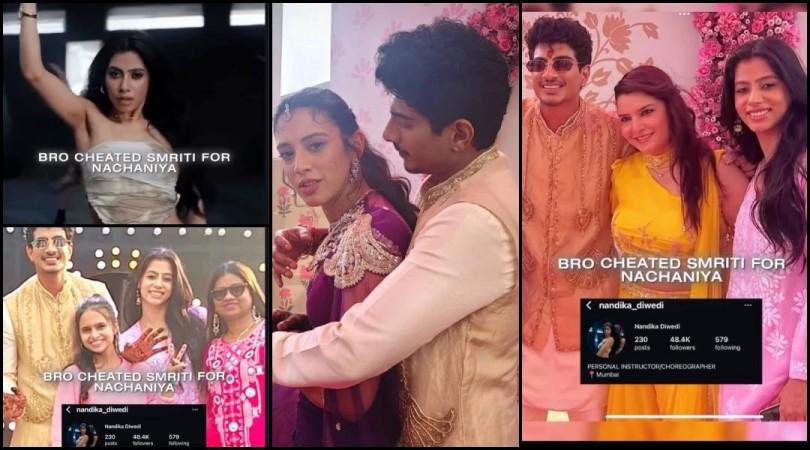 Choreographer Nandika Dwivedi slams reports claiming Palash was involved with her on sangeet night; Palash–Smriti add evil eye emoji to Instagram bios