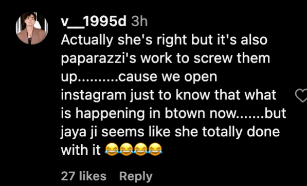 'Gande Pant Pehenke, Haath Mein Mobile Leke': Jaya Bachchan calls out paparazzi culture; fans laud her honesty 'Gande Pant Pehenke, Haath Mein Mobile Leke': Jaya Bachchan calls out paparazzi culture; fans laud her honesty