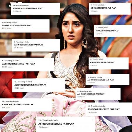 BB19: Ashnoor Kaur shares first post after eviction, says 'sukoon after tough storm' BB19: Ashnoor Kaur shares first post after eviction, says 'sukoon after tough storm'