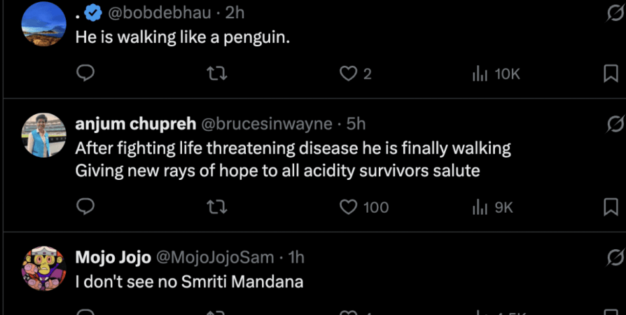 'Acidity cured to next BB contestant ?' Fans troll Smriti's fiancé Palash Muchhal  as he makes first public appearance amid wedding drama