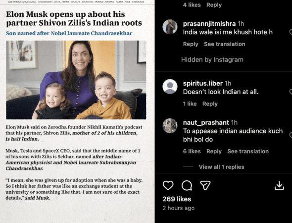 Who is Elon Musk's half-Indian partner Shivon Zilis; son has an Indian connection, too Who is Elon Musk's half-Indian partner Shivon Zilis; son has an Indian connection, too