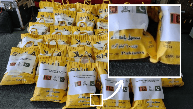 Pakistan sends expired flood aid to Sri Lanka