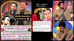 'This is very touchy': Gaurav Khanna cries after question on why his wife doesn't want kids; gets angry as media calls him 'lomdi'