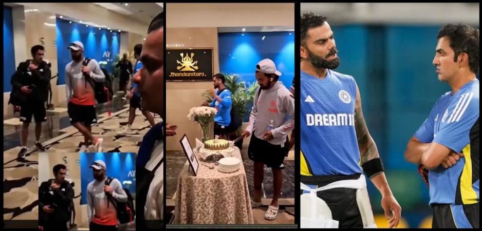 Cold war intensifies: Virat Kohli avoids customary handshake with Gautam Gambhir post-win, purposely skips cake-cutting at hotel and snubs GG in dressing room Cold war intensifies: Virat Kohli avoids customary handshake with Gautam Gambhir post-win, purposely skips cake-cutting at hotel and snubs GG in dressing room