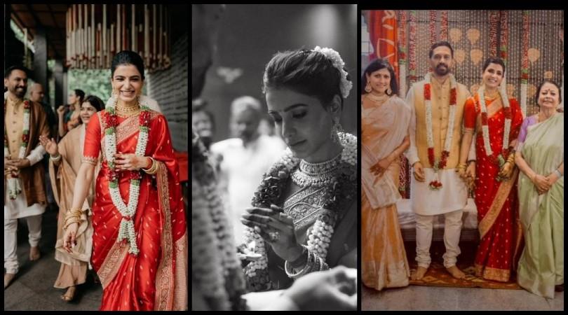 'As a family, we stand by them': Raj's sister supports Samantha holds her husband's hand amid allegations he is still married to ex-wife Shhyamali De