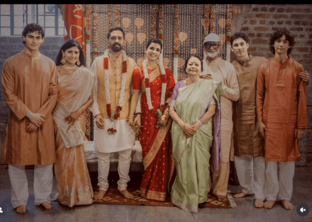 'As a family, we stand by them': Raj's sister supports Samantha holds her husband's hand amid allegations he is still married to ex-wife Shhyamali De