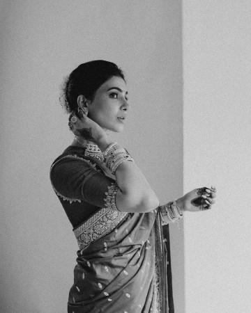 'As a family, we stand by them': Raj's sister supports Samantha holds her husband's hand amid allegations he is still married to ex-wife Shhyamali De