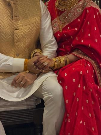 'As a family, we stand by them': Raj's sister supports Samantha holds her husband's hand amid allegations he is still married to ex-wife Shhyamali De