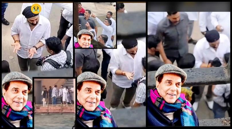 'Kitne paise chahiye tereko?': Sunny Deol snatches paparazzo's camera, confronts him for secretly recording Dharmendra's asthi visarjan