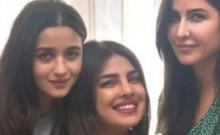 Alia Bhatt, Katrina Kaif, Priyanka Chopra