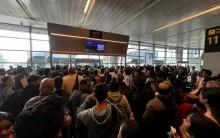 Chaos continues at Hyderabad Airport, 74 flights cancelled