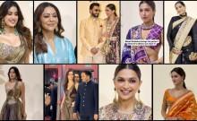 Sonam Kapoor Flaunts Baby Bump; Fans Spot Deepika Padukone's Wrinkles as Janhvi's Busty Corset and Bhumi's Midriff Bones Steal Spotlight at Swadeshi Event