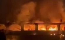 At least 23 died after a massive fire broke out in a birch night club at Goa's Arpora in the midnight. Most victims are staff including 4 tourists. Cylinder blast is suspected.