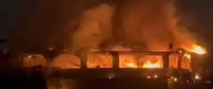 At least 23 died after a massive fire broke out in a birch night club at Goa's Arpora in the midnight. Most victims are staff including 4 tourists. Cylinder blast is suspected. At least 23 died after a massive fire broke out in a birch night club at Goa's Arpora in the midnight. Most victims are staff including 4 tourists. Cylinder blast is suspected.