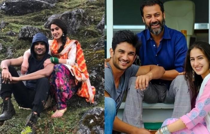 Sara Ali Khan, Sushant during Kedarnath shoot