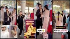 Watch: Rekha pushes female fan asking for selfie at Mumbai airport, Netizens say, 'Acting like Jaya Bachchan'