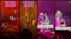 Mohit chauhan falls off stage during AIIMS Bhopal concert; Kanika Kapoor groped by fan at another event; video goes viral