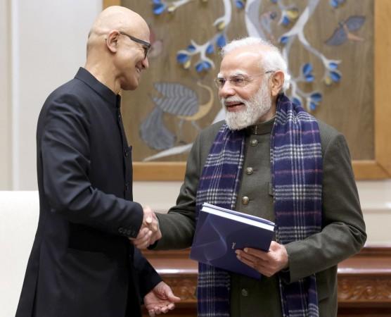 Microsoft to invest $17.5 bn in India to scale up AI, PM Modi says will leverage it for better planet Microsoft to invest $17.5 bn in India to scale up AI, PM Modi says will leverage it for better planet