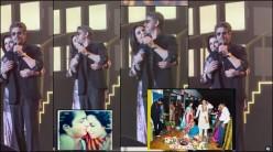 Farah Khan kisses SRK, wraps her hand around him; shuts down the old dig about SRK slapping her husband Shirish [ Photos]