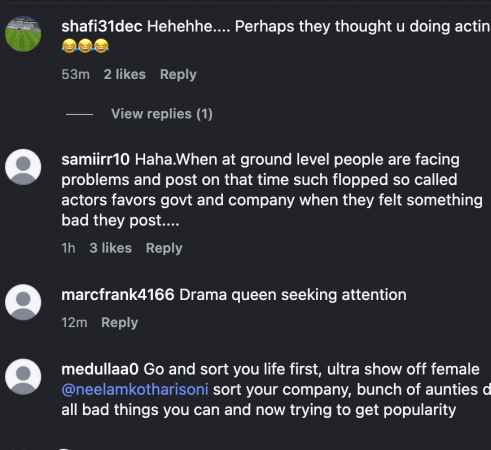 Neelam Kothari faints mid-flight after meal, slams Etihad airline; netizens say ' drama queen seeking attention' Neelam Kothari faints mid-flight after meal, slams Etihad airline; netizens say ' drama queen seeking attention'