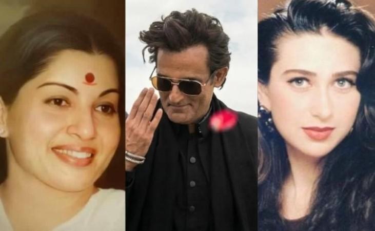 Jayalalithaa, Akshaye Khanna, Karisma Kapoor Jayalalithaa, Akshaye Khanna, Karisma Kapoor
